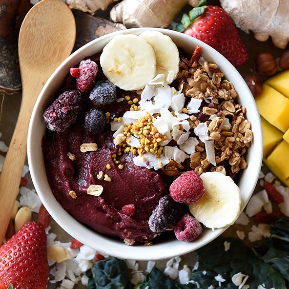 Acai Protein Bowl Recipe - Best High Protein Acai Bowl | Sambazon